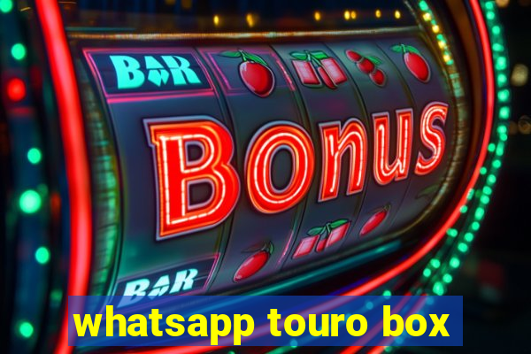 whatsapp touro box